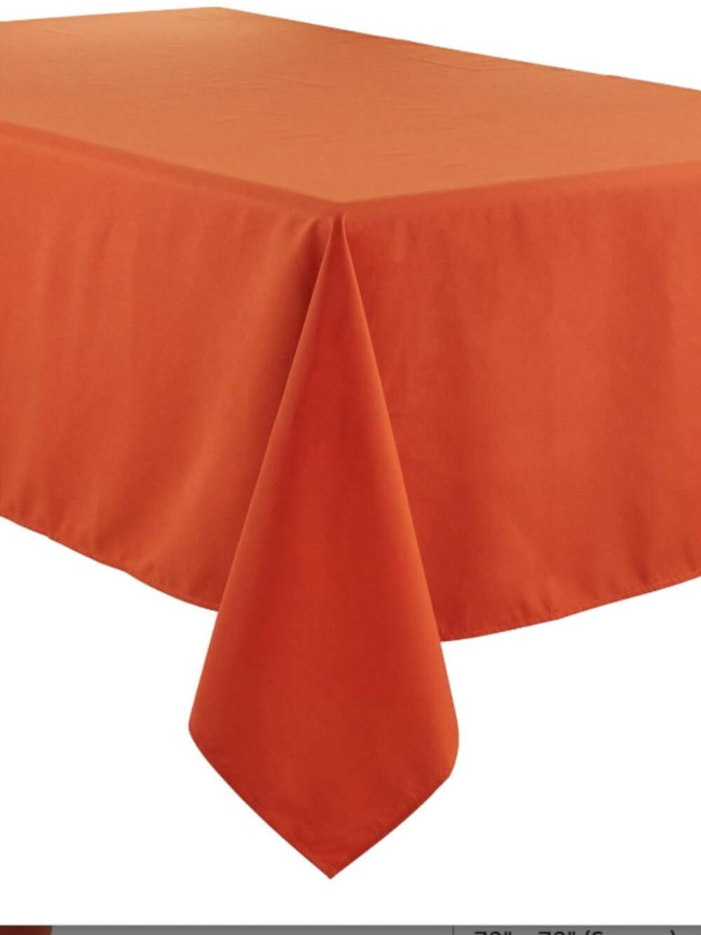table cloth SARO LIFESTYLE Collection Casual Design Everyday 72'' ROUND